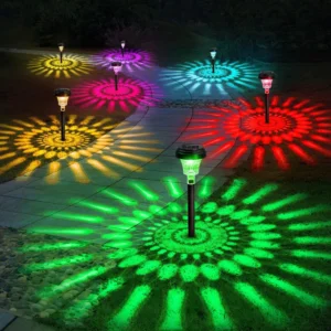 Lámpara Solar de Tierra colores