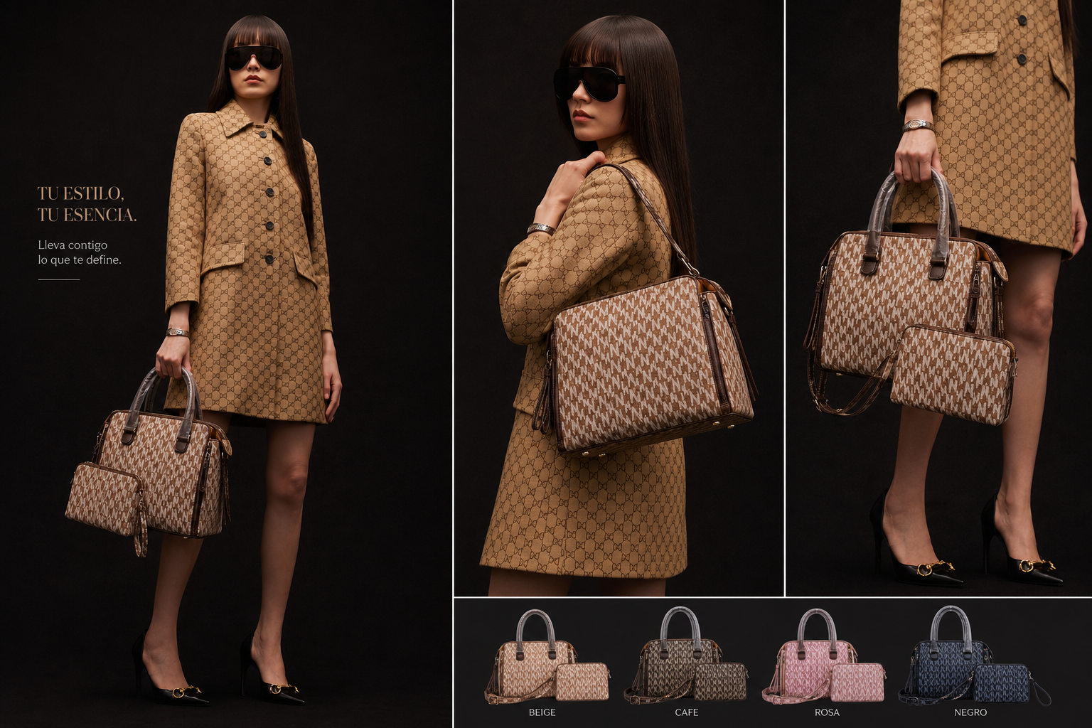 set x 3 bolso de mano - Image 2
